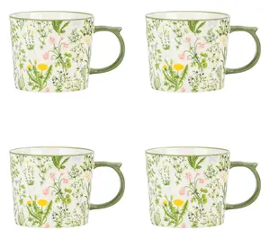 10 Strawberry Street Set of 4 Madison Mug