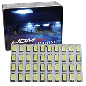 iJDMTOY Super Bright Xenon White 40-SMD-5730 LED Panel Universal Fit For Car Interior Map Dome Light, Trunk Cargo Area Light