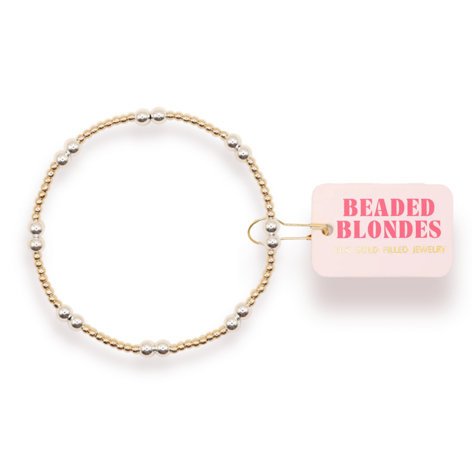 Leah Bracelet in Gold with Silver