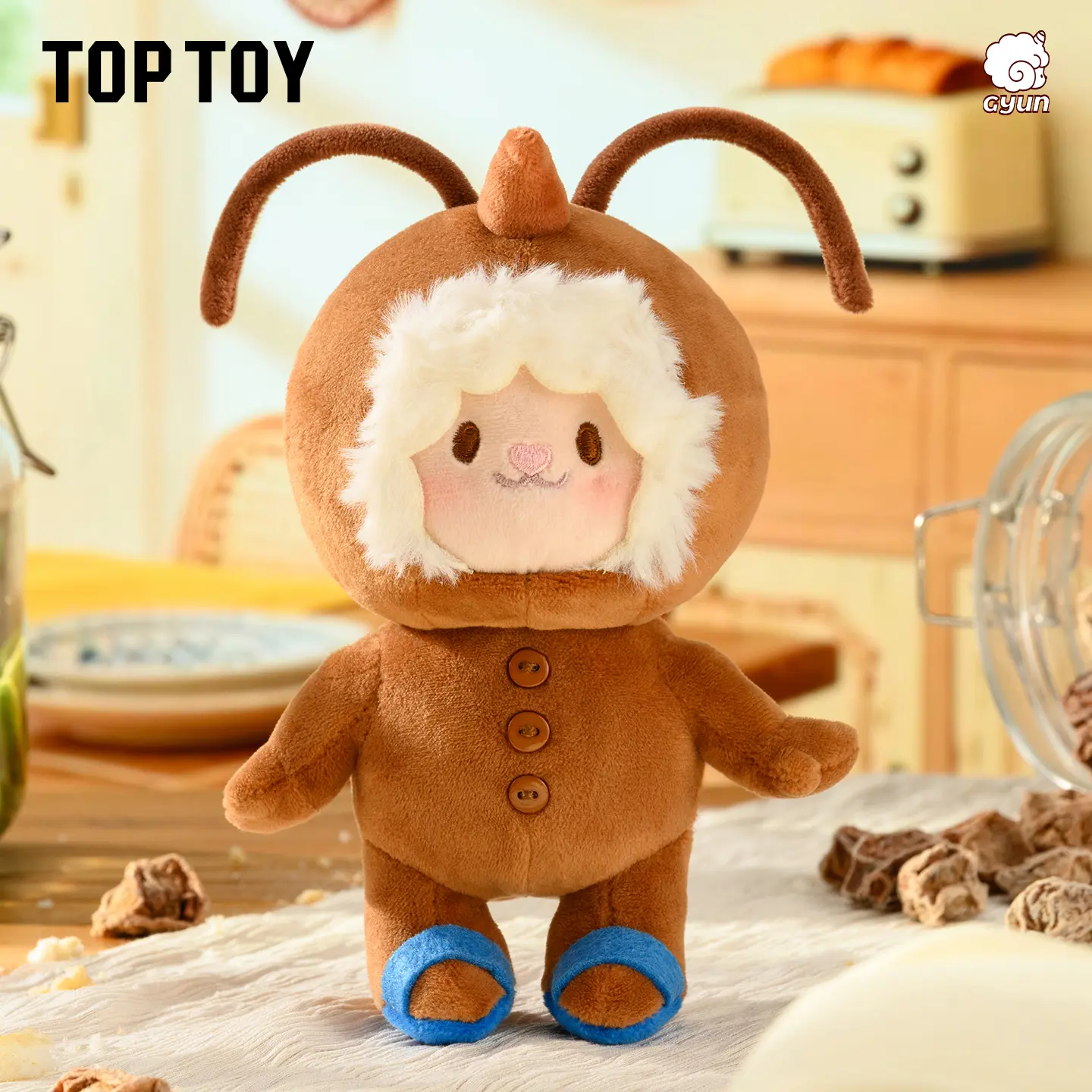 【TOPTOY】MEEMEE Spicy Twin Ponytail Series Plush Keychain, Cute Funny Toy Pranking Friends, Cute Keychain Accessory, Key Chain Decorations