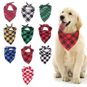 Pet Saliva Towel Scarf for Small Medium Large Golden Retriever Dogs, Christmas Pet Triangle Bib, Cat Dog Mouth Cover, Comfortable & Stylish Design