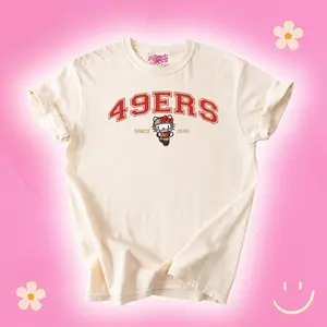 HK x 49ers Comfort Colors T-shirt