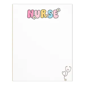 Floral Nursing XL Tear Away Note Pad