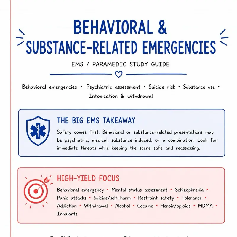 BEHAVIORAL EMERGENCIES for EMT PARAMEDIC Students