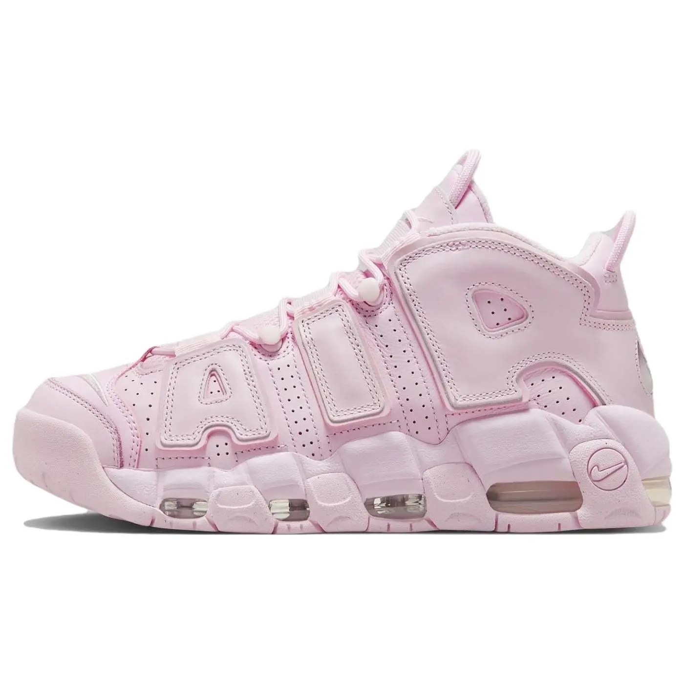 Nike Air More Uptempo Pink Foam Retro High Top Basketball Shoes Women's DV1137-600