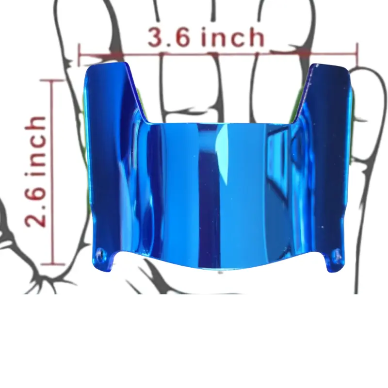 Mirror Miniature Football Helmet Visor Accessory Upgrade
