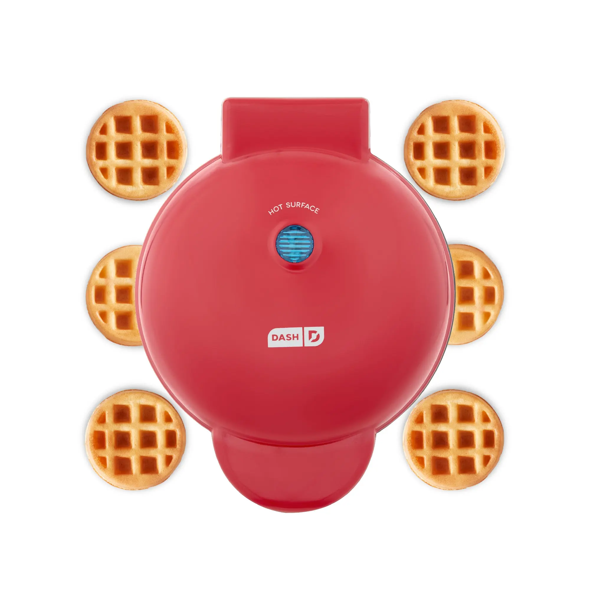 Express Waffle Bite Maker – Nonstick, 2" Diameter, Easy Cleanup, Quick Cooking Countertop Waffle Irons