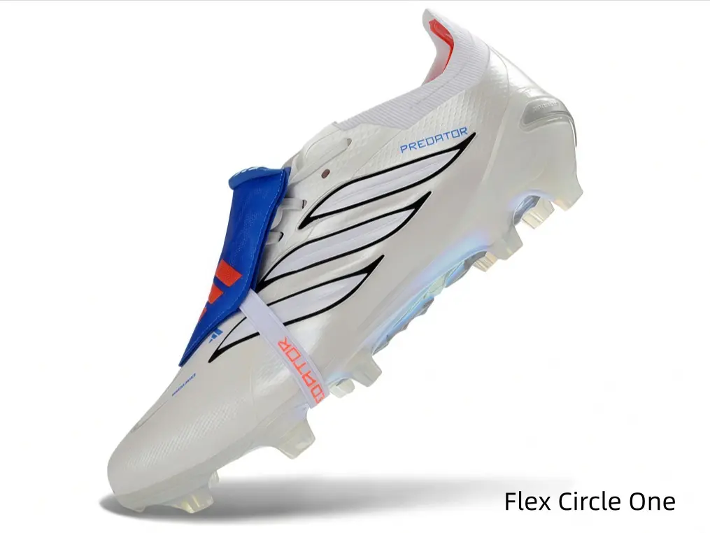 Professional Football Boots Men - White Translucent Sole Soccer Cleats Non-Slip Studs High Performance