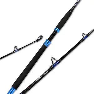 1- Conventional Boat Rod Saltwater Offshore Graphite Spinning Fishing Rod(6 , 30-50 lb/50-80 lb/80-120 lb)