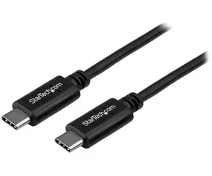 StarTech USB-C M&M Connector C-Type Cable, 0.5m (50cm) USB 2.0 Cable for Mobile Devices & Charger Connections, C-Type Cables