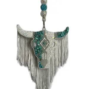 Bull Skull Car Freshie