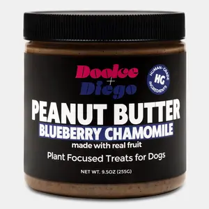 Blueberry Chamomile Peanut Butter For Dogs