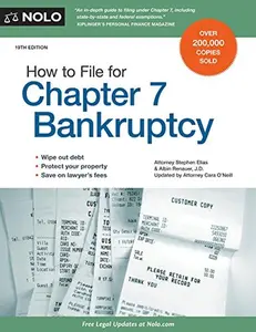 USED-How to File for Chapter 7 Bankruptcy by Stephen Elias (Paperback)
