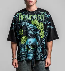 Affliction Men's T-shirt Midnight Curse Tee
