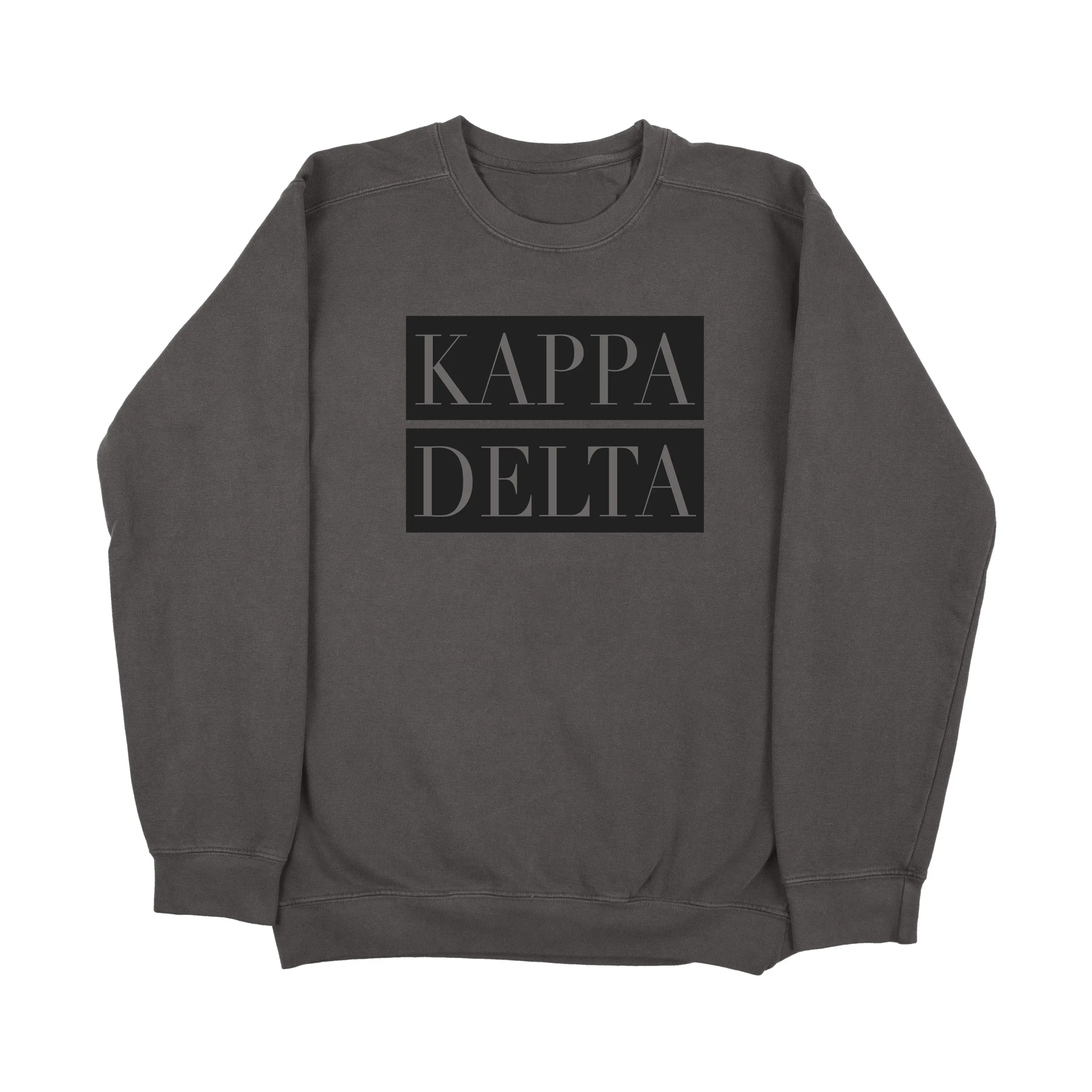 Kappa Delta Block Sorority Sweatshirt