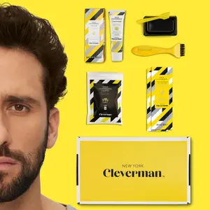 Beard & Hair Dye Kit - Dark Brown Color Cream Haircare Cream Haircare