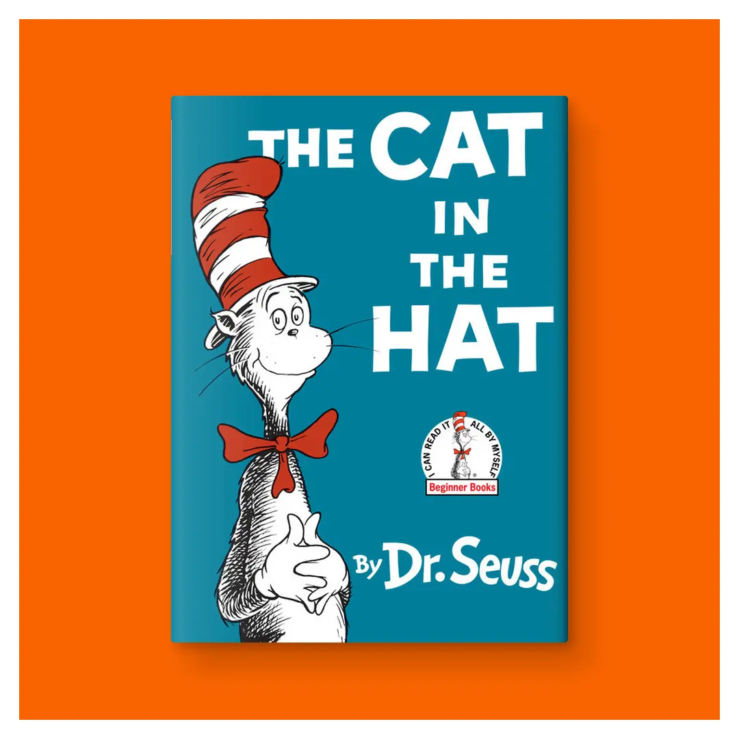 The Cat in the Hat by Dr. Seuss (Hardcover Book)