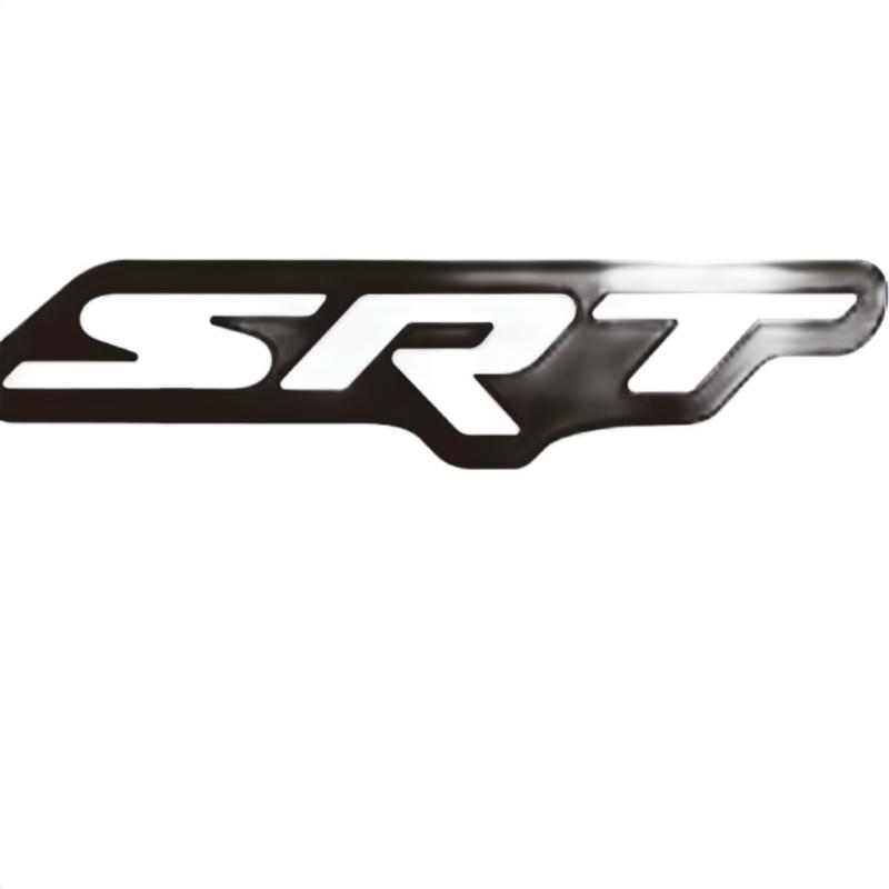 Halo Lit Letter - Stainless Steel Dodge SRT Scat Bee LED Grille Emblem RGB Flow-Series Frosted Lens App & Remote Dual Control 120+ Effects