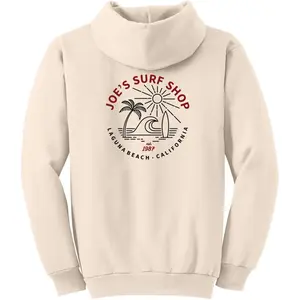 Joe's Surf Shop Beach Life Pullover Surf Hoodie
