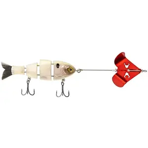 Bucca Buzzing Baby Bull Shad Jointed Swimbait/Buzzbait Combo - 3.75 Inch