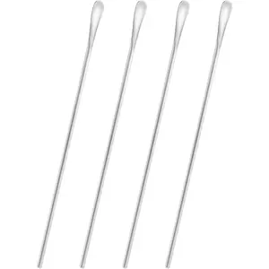 10 inch/258mm Stainless Steel Reusable Long Coffee Spoon, Drink Stirrer for Coffee Cocktail Iced Tea, Long Skinny Mixing Bar Spoon Stir Stick