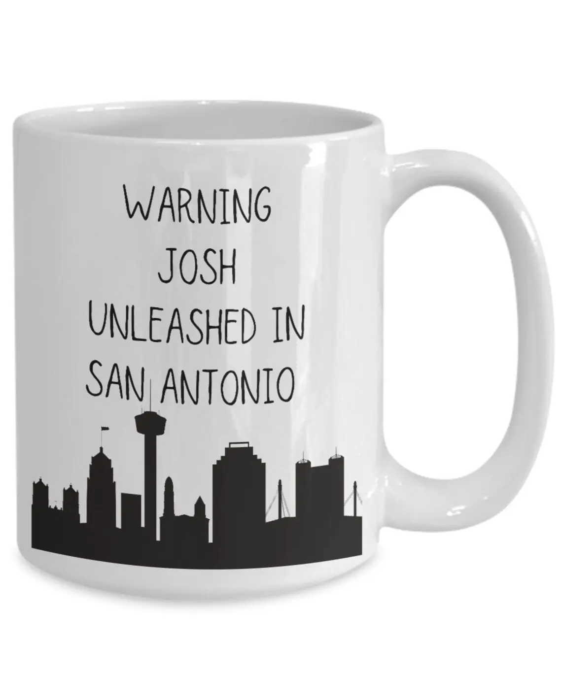 Personalized Moving to San Antonio Texas Coffee Mug funny Moving Away Gift New City Relocating to San Antonio Custom Gift Idea . Ceramic Coffee Mug for Women and Men