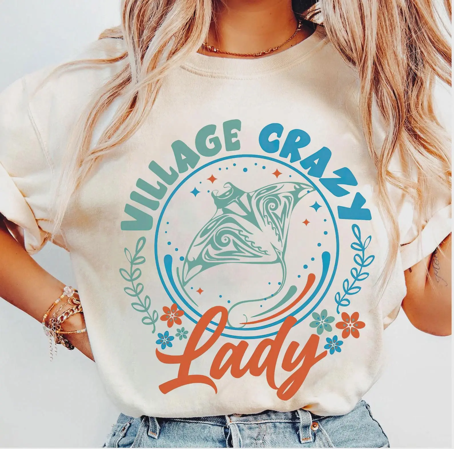 Moana Shirt, Moana Village Crazy Lady Shirt, WDW Moana Tala Grandma Shirt, Mother's Day Shirt, WDW Trip Shirt