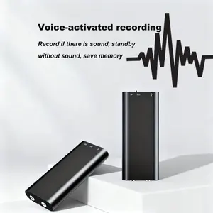 1pc Professional Voice-Activated Digital Recorder, 8GB High-Definition Noise-Canceling MP3 Player, Ultra-Thin Portable Recording Pen for Business Meetings, No Battery IncludedA Valentine's Gift for Boyfriend