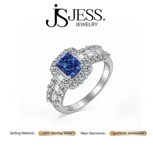【#220】1ct Radiant Cut Synthetic Moissanite Ring, 925 Sterling Silver Jewelry D Color VVS1 Clarity