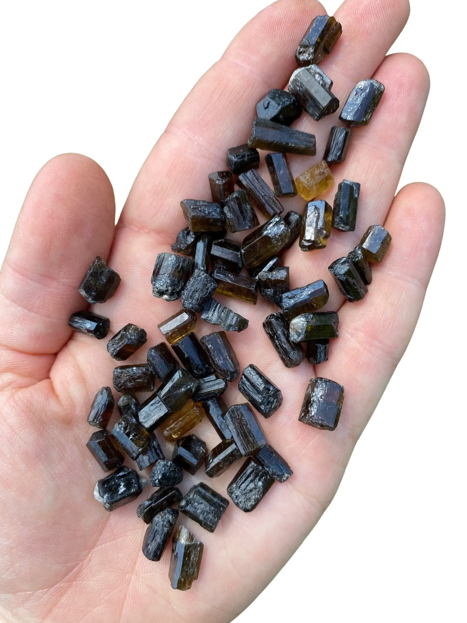 New Moon Beginnings Raw Dravite Stone Mini - Natural Mineral