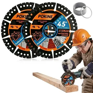 15/9/3PCS 4.5"(115 * 22.23mm) Glass Cutting Disc for Angle Grinder, Rock Slab Grinding Disc Diamond Cutter Saw Blade, Ultra-Thin Cutting Grinding for Marble Granite Porcelain Tile Glass