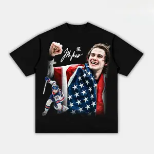 JACK HUGHES "GOLDEN GOAL" Adult and Youth TEE, Team USA T-Shirt, Winter Olympics Shirt, Graphic Tees, Vintage Y2K, Streetwear, Gift For Fan cotton soulja boy outfit gorlock destroyer tshirt tv show tok