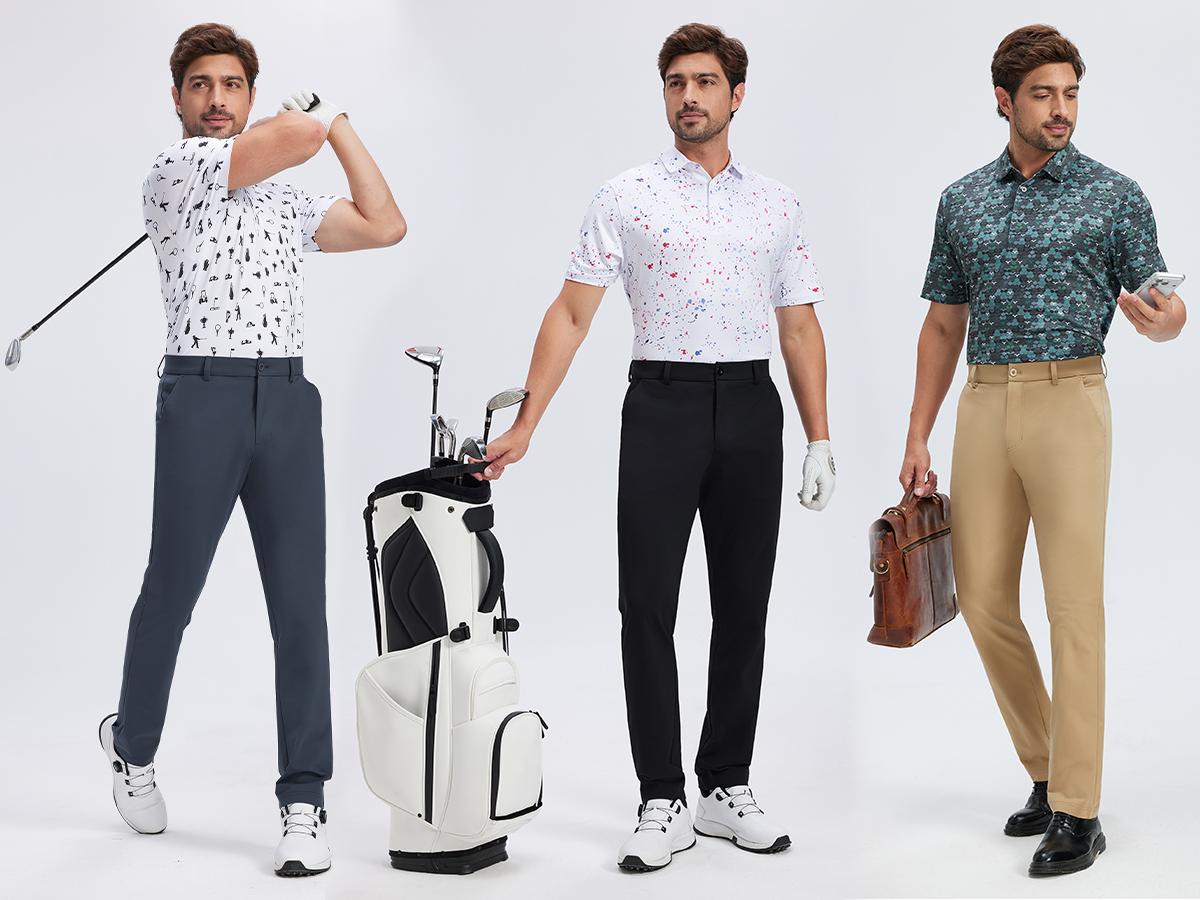 Golf Shirts for Men Dry Fit Short Sleeve Print Performance Moisture Wicking Polo Shirt#FathersDayGift#SummerVibes Golf Shirts for Men Dry Fit Short Sleeve Print Performance Moisture Wicking Polo Shirt#FathersDayGift#SummerVibes