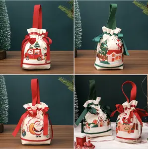 BOTD Santa’s Surprise Sack Mini Bucket Goodie/Gift Bag for Christmas Kids-Friendly Gift Gifts