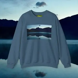 MOSS, Calm Morning Sunrise: Unisex Heavy Blend™ Crewneck Sweatshirt