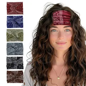 GOOGOO Women Twist Knot Headband Fashion Hair Accessories,Solid Color , Vintage, for Casual Fashion Sports