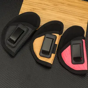 Outdoor Tactical Holster CS Field Prop Gun Bag Leather Scratch-Resistant Concealed Quick-Draw Holster