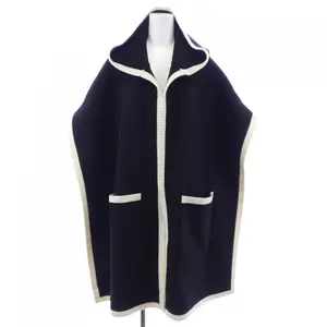 Pre-owned BURBERRY Cashmere Small Leather Goods Blend Cape