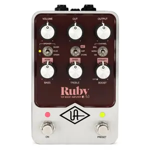 Universal Audio Ruby '63 Pedal *USA Small Business*