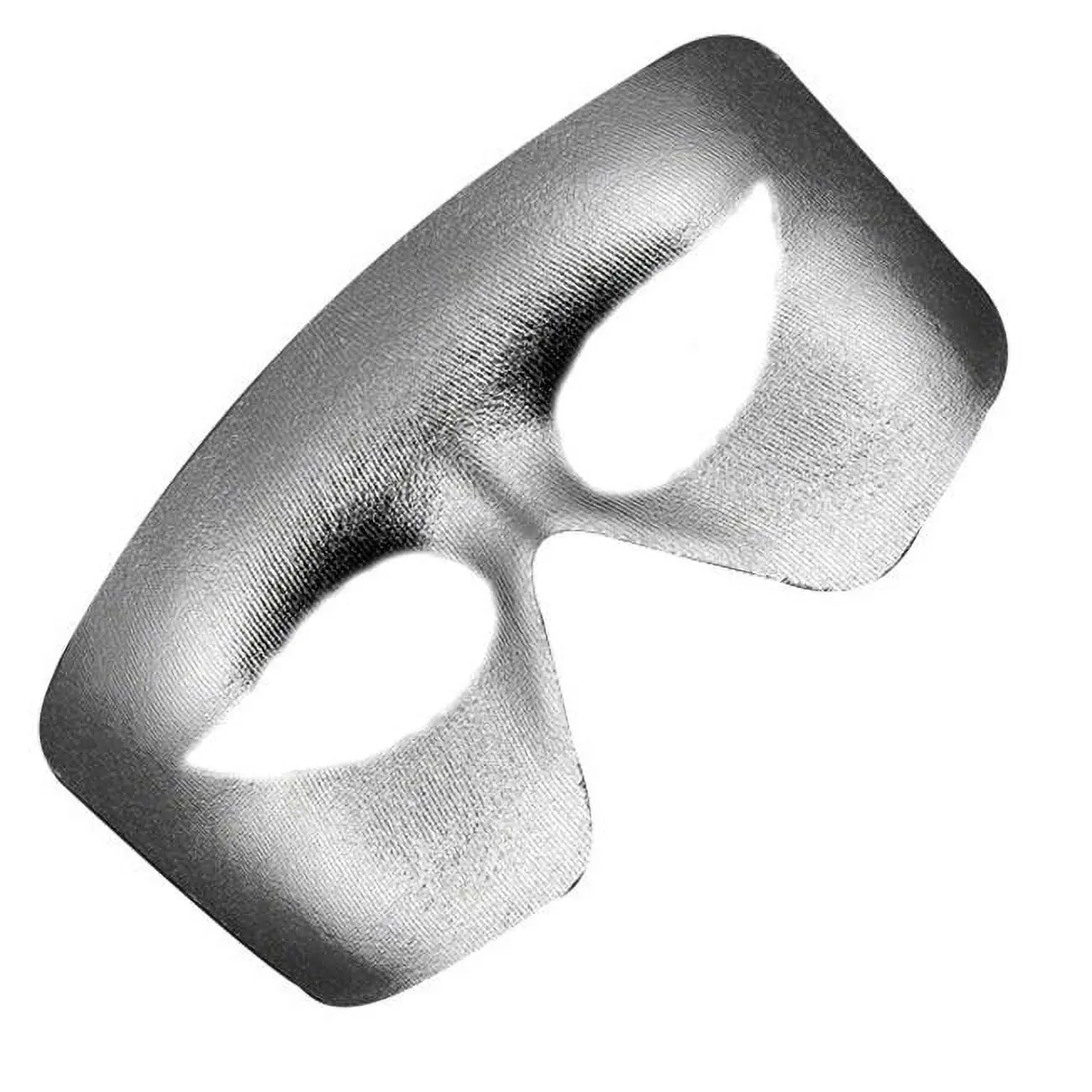 Blinkee MSNLMMG Lightweight Masquerade Mask, Silver Non-Light Up Metallic Design, for Mardi Gras, Party Masks & Accessories