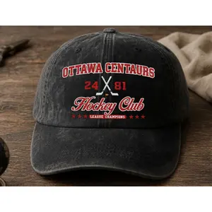 Embroidered Heated Rivalry Ottawa Centaurs Hat,  Hockey Romance LGBT Fan Gift, Ilya Rozanov and Shane Hollander Hat,