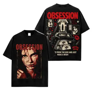 Obsession Dark Movie Shirt, Gothic Horror Thriller Tee, Vintage Film Graphic T-Shirt, One Wish Willow Inspired Fan Gift, Retro Distressed Apparel