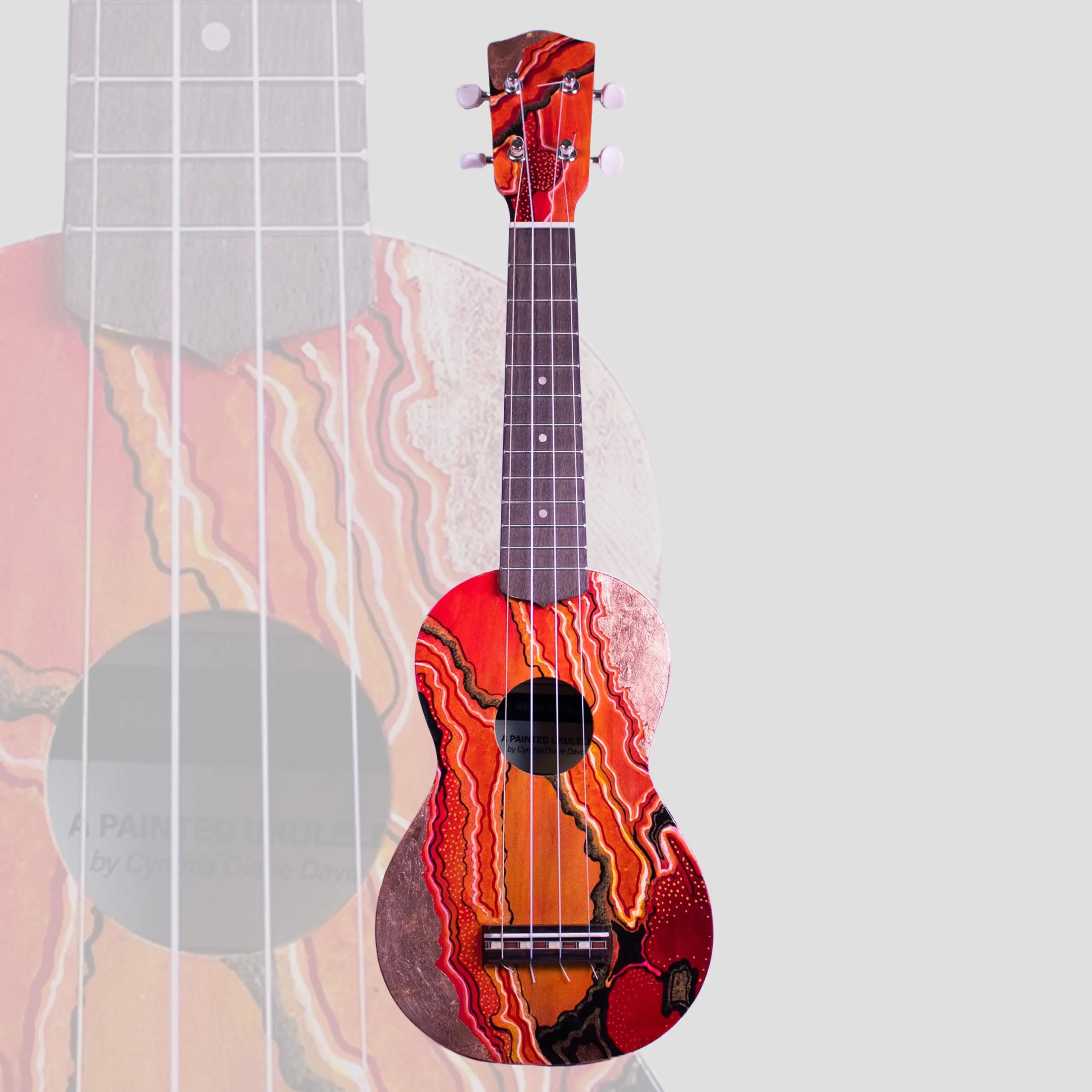 Copper Geode - Soprano Ukulele