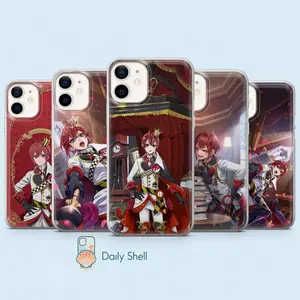 5 Ops Riddle Phone Case Twisted Wonderland Anime Cover for iPhone & Samsung