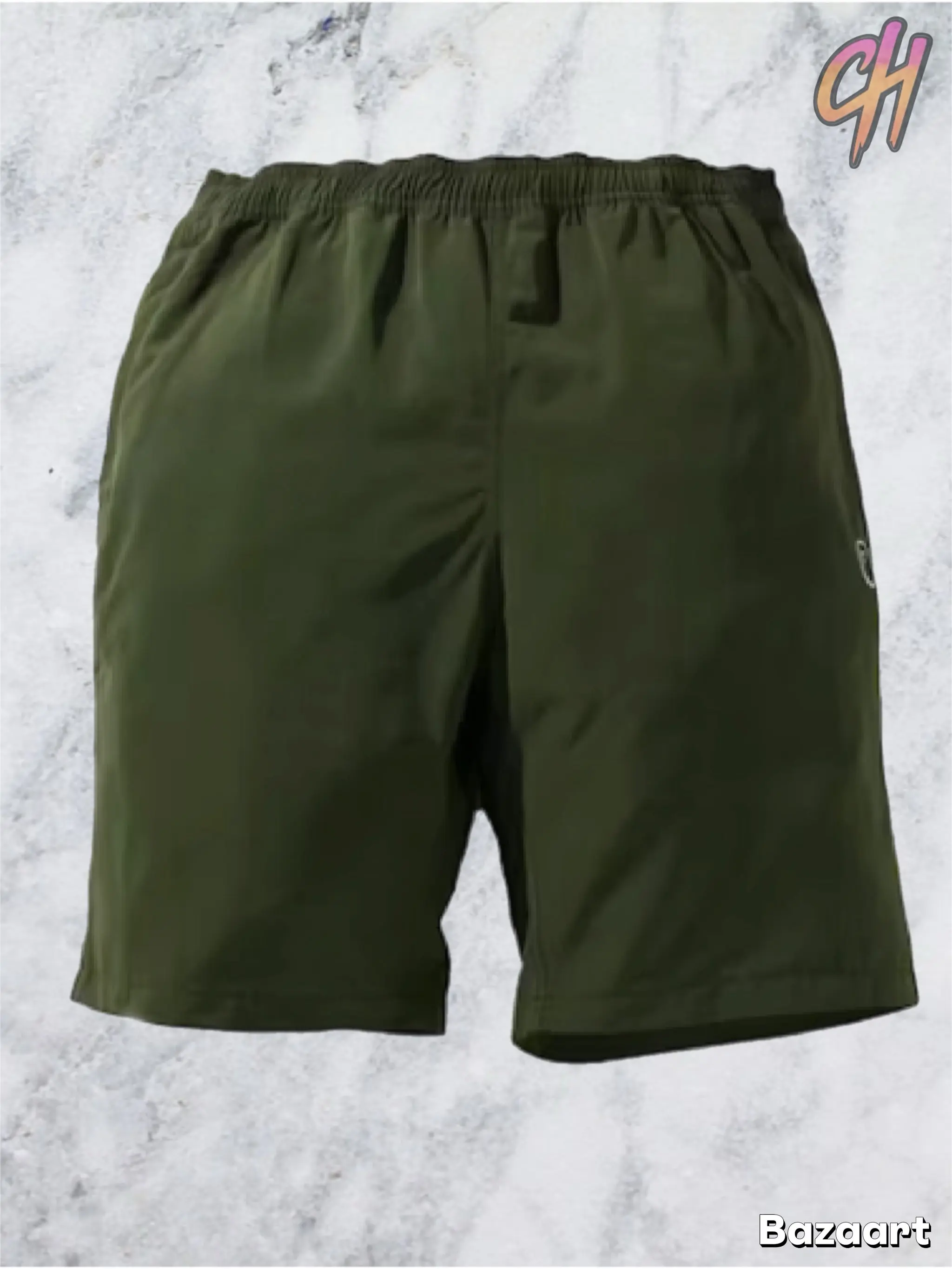 Bape One Point Olivedrab Beach Shorts Size XXL