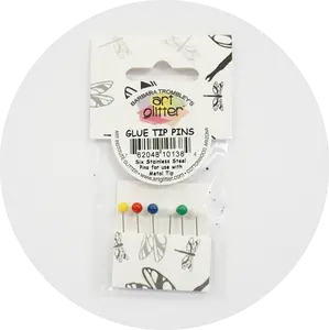 Art Glitter Glue Tip Pins