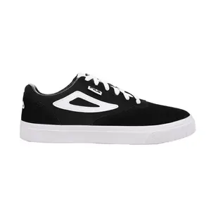 Fila Womens Boarder Fx1 Lace Up Sneakers Shoes Casual - Black