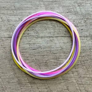 “Reise and Shine” / Silicone Stacking Bracelets / Specialty Stack / Multi-Colored
