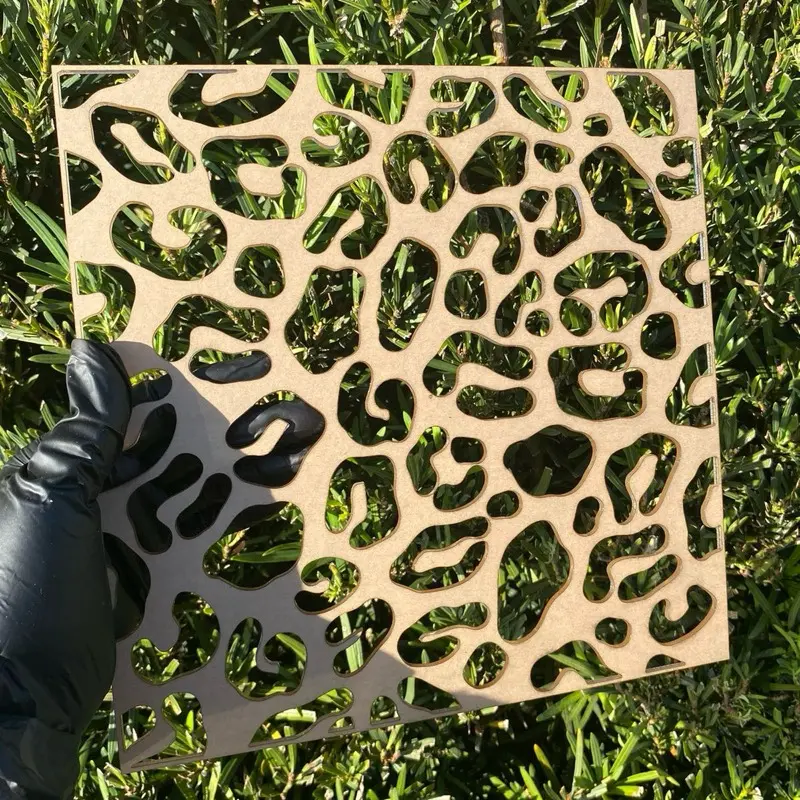 Acrylic Stencil for T-Shirt bleaching or Tye Dye Spraying
