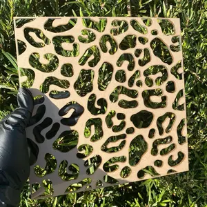 Acrylic Stencil for T-Shirt bleaching or Tye Dye Spraying